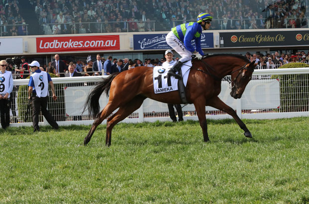 Jameka race horse Caulfield