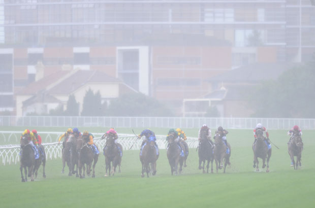 Randwick Racecourse Wet