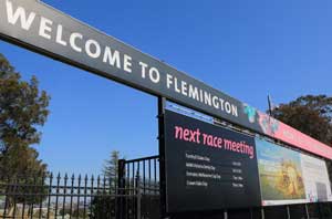 Flemington front gate