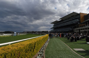 Randwick racecourse overcast